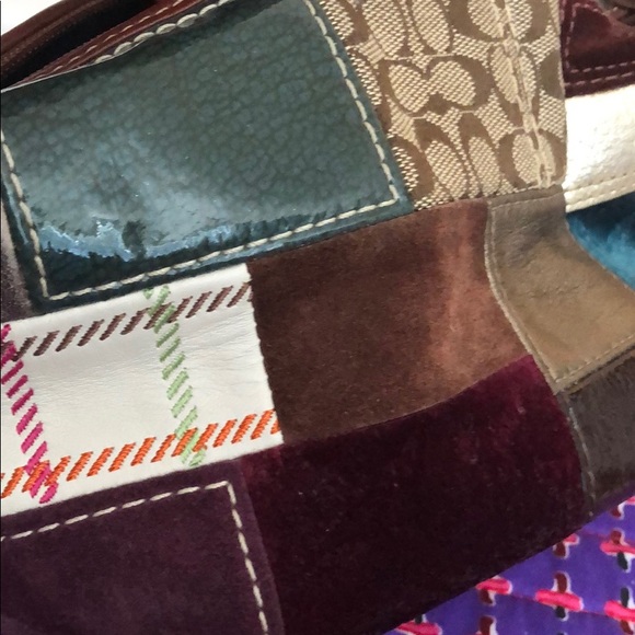 Coach Holiday Patchwork mini handbag - Picture 5 of 5